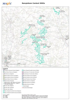 Rampisham Context Map SSSIs