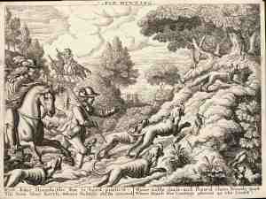 Fox Hunting by Wenceslaus Hollar [Public domain], via Wikimedia Commons